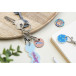ColoShop Eco natural  trolley coin keyring 