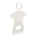 Soccer blanc  Porte-clés décapsuleur 