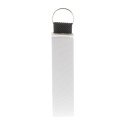 Strappy wit  Custom made RPET-sleutelhanger 