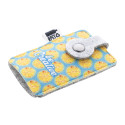 CreaFelt Keysave blanc gris Pochette porte-clés 