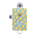CreaFelt Keysave blanc gris Pochette porte-clés 