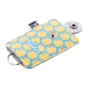 CreaFelt Keysave white grey custom keyring pouch 