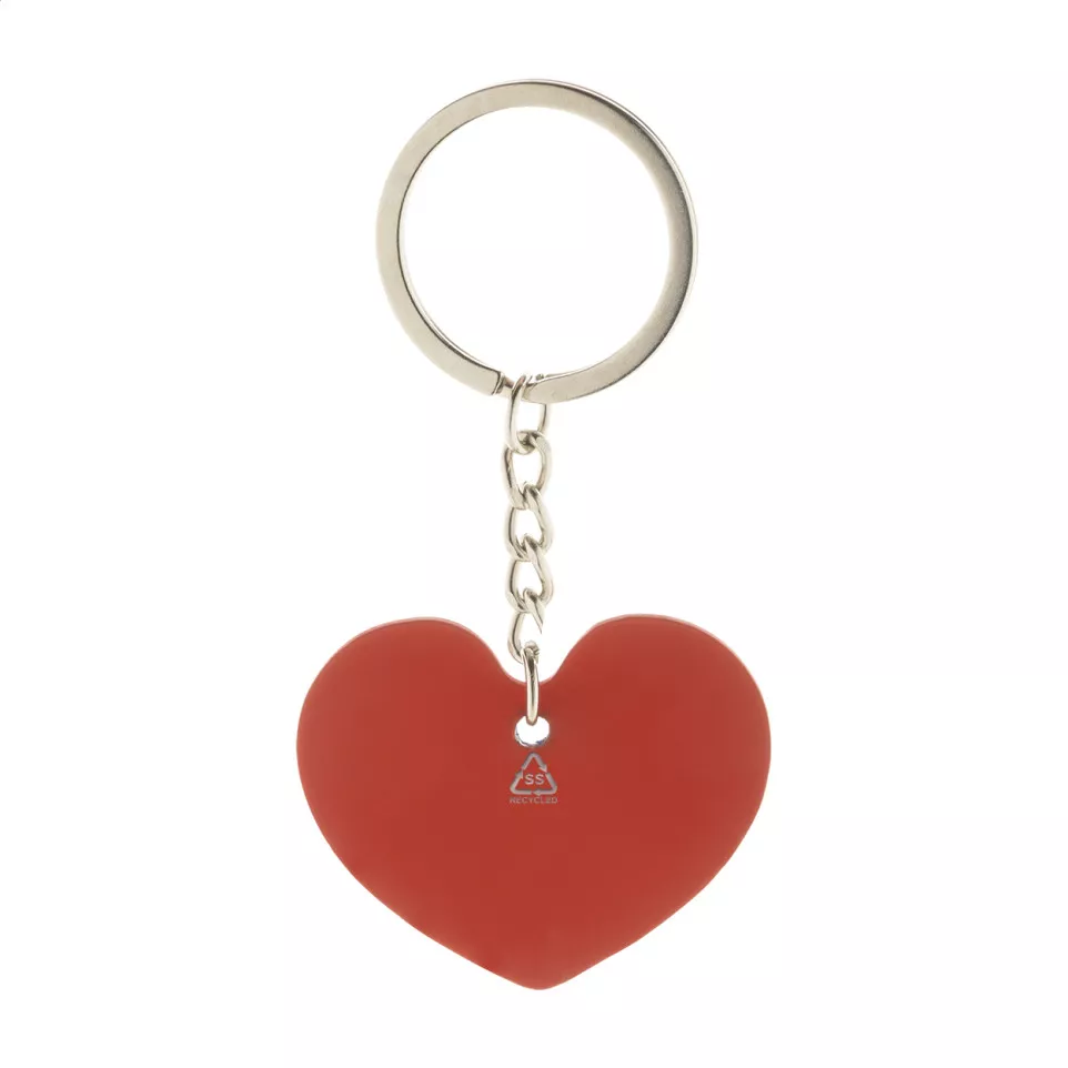 LoveShine rood  Sleutelhanger 