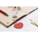 LoveShine rood  Sleutelhanger 