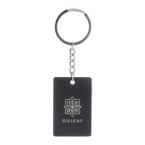 RectoShine black  keyring 