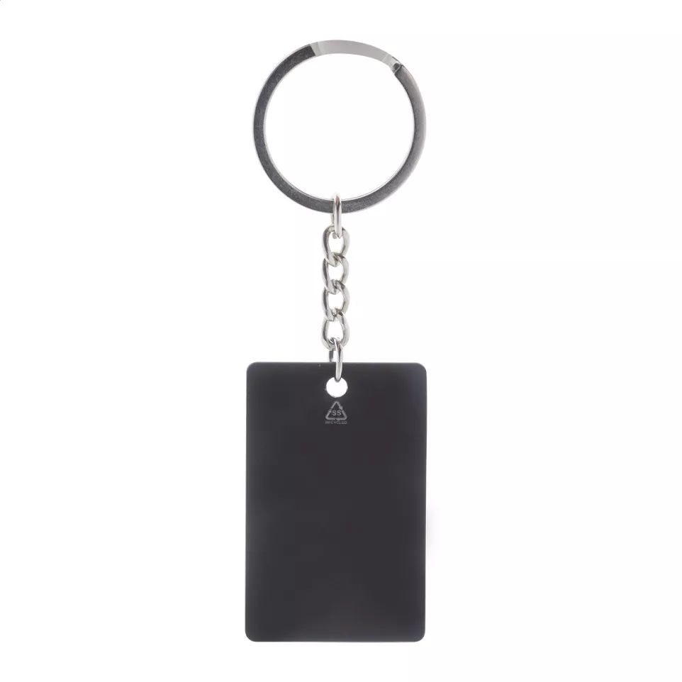 RectoShine zwart  Sleutelhanger 