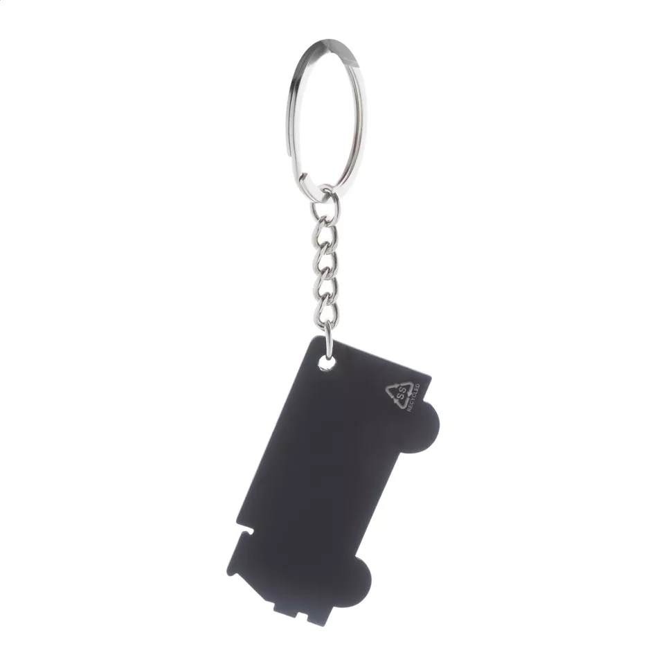 LorryShine black  keyring 
