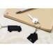 LorryShine zwart  Sleutelhanger 