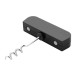 Kyoho natural black corkscrew bottle holder 