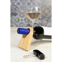 Kyoho natural black corkscrew bottle holder 