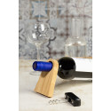 Kyoho natural black corkscrew bottle holder 