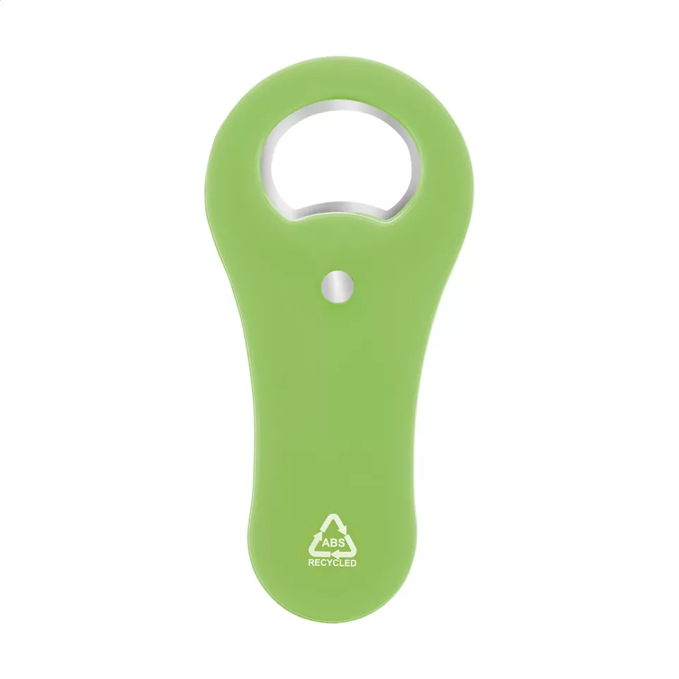 Swirl green  RABS bottle opener 