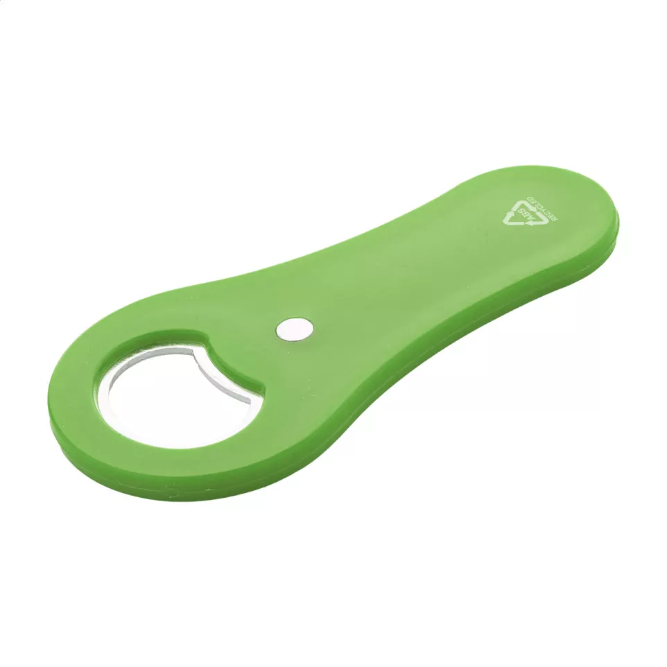Swirl green  RABS bottle opener 