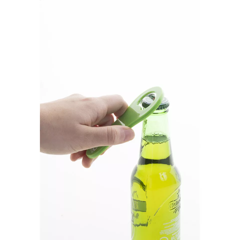 Swirl green  RABS bottle opener 