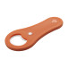 Swirl orange  RABS bottle opener 