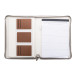 Carbasa Zip natural  recycled canvas document folder 