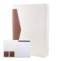 Carbasa A4 natural  recycled canvas document folder 