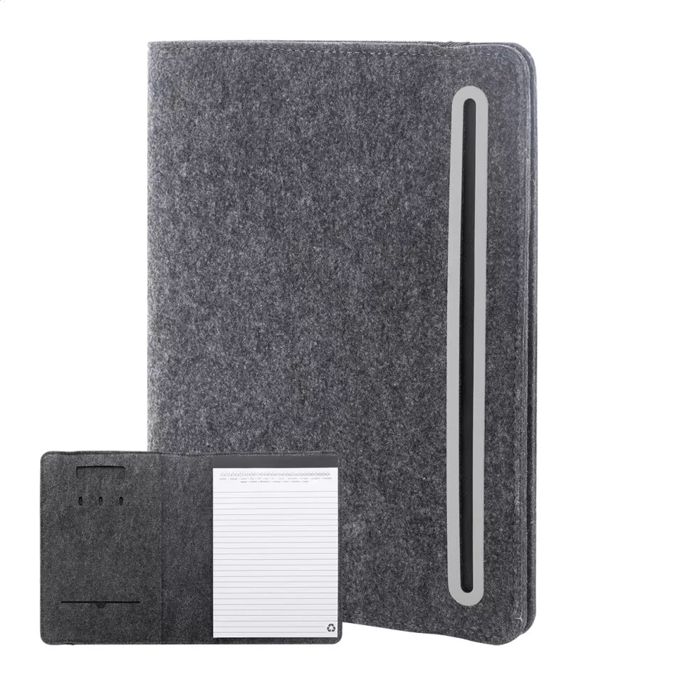 Refelt Meet A5 dark grey  RPET felt...