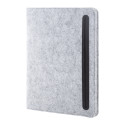 Refelt Meet A5 grey  RPET felt document folder 