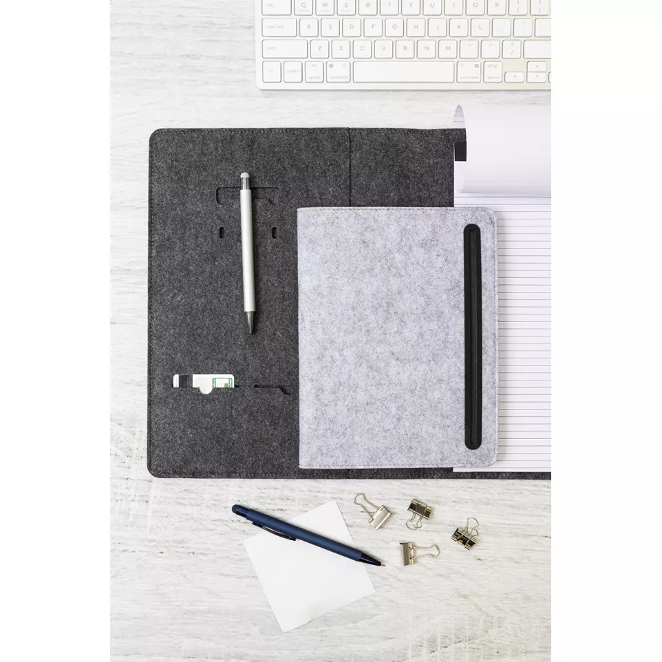 Refelt Meet A5 grey  RPET felt...