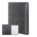 Refelt Meet A4 dark grey  RPET felt document folder 