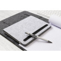 Refelt Meet A4 dark grey  RPET felt document folder 