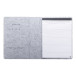 Refelt Meet A4 grey  RPET felt document folder 