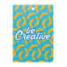 Entry white  custom paper badge 
