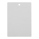 Entry white  custom paper badge 