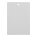 Entry white  custom paper badge 