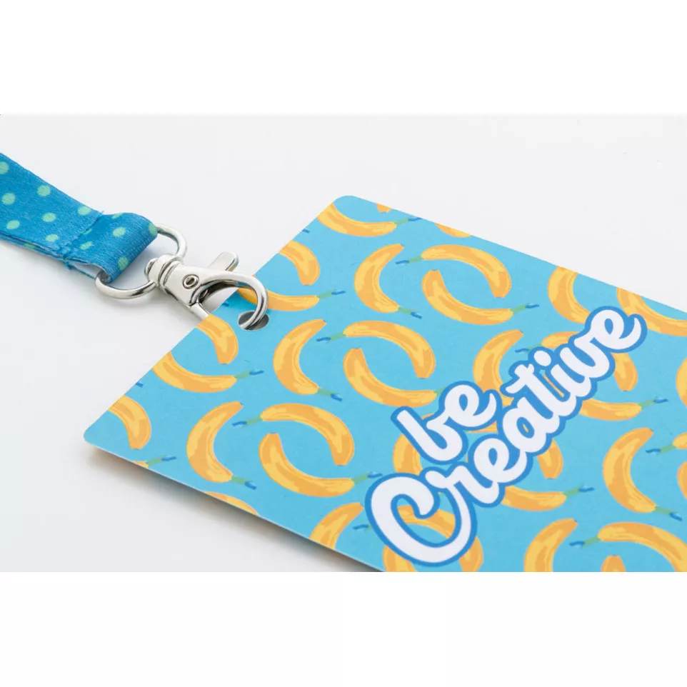 Entry wit  Custom made papieren badge 
