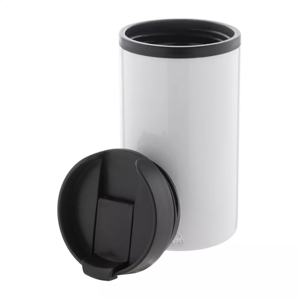 Cansy white  thermo cup 