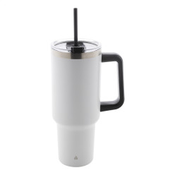Massimus white  thermo mug 