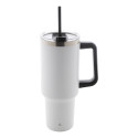Massimus white  thermo mug 