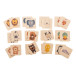 Minimor Eco natural  custom memory game, animals 