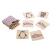 Minimor Eco natural  custom memory game, animals 