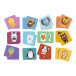 Minimor white  custom memory game, animals 