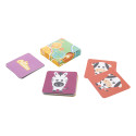 Minimor white  custom memory game, animals 