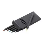 Blatty 6 zwart  Potlood set 