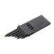 Blatty 6 zwart  Potlood set 