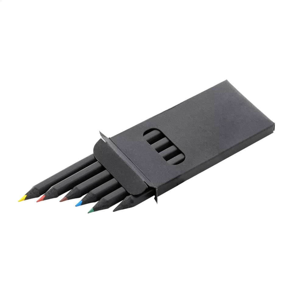 Blatty 6 noir  Set de crayons 