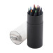 Nellery 12 zwart  Potlood set 