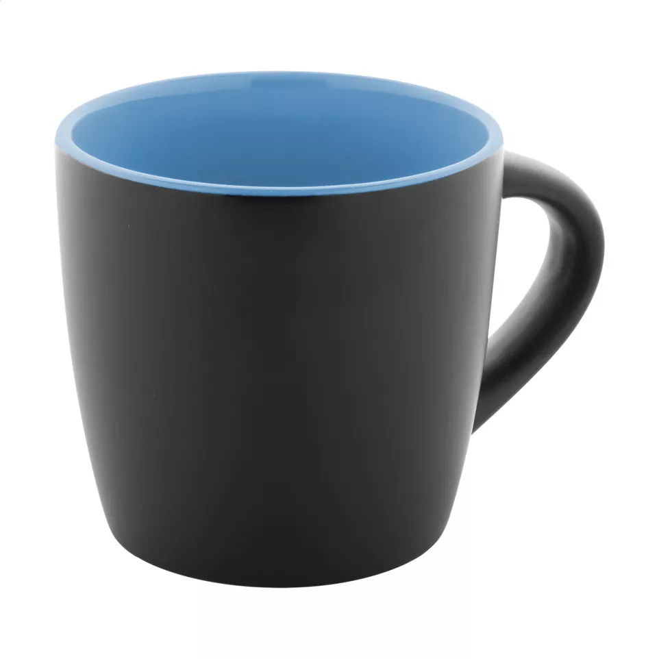 Matara Nera bleu clair noir Mug 