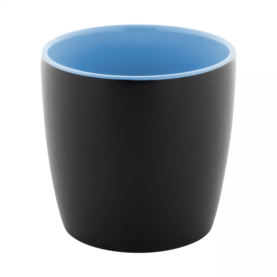 Matara Nera licht blauw zwart mok 