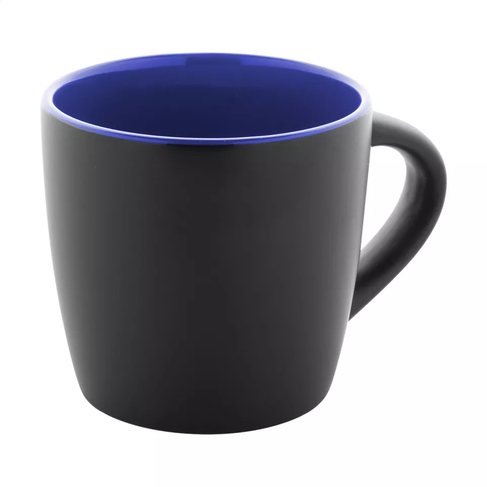 Matara Nera blauw zwart mok 