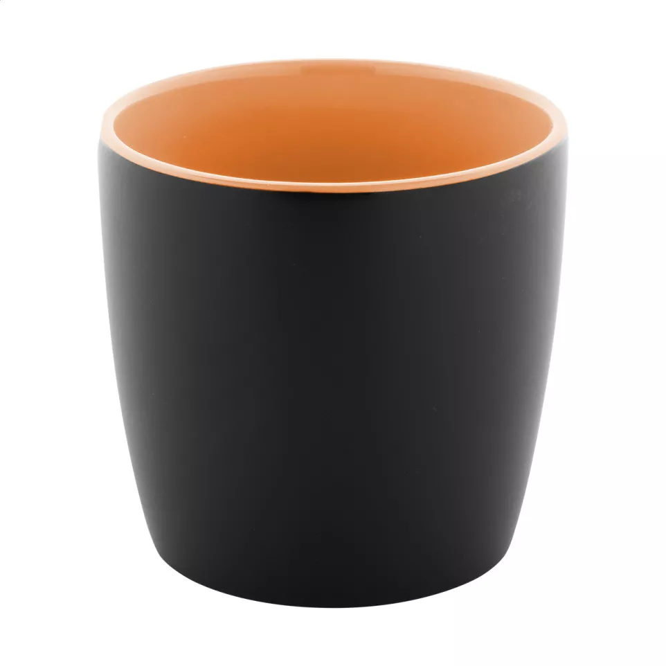 Matara Nera orange noir Mug 