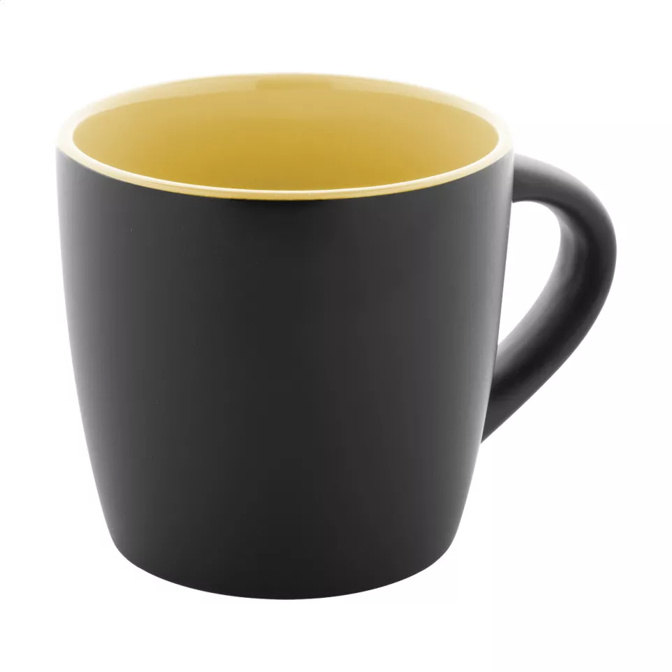 Matara Nera yellow black mug 