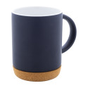 Koberg bleu foncé blanc Mug 