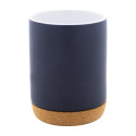 Koberg bleu foncé blanc Mug 