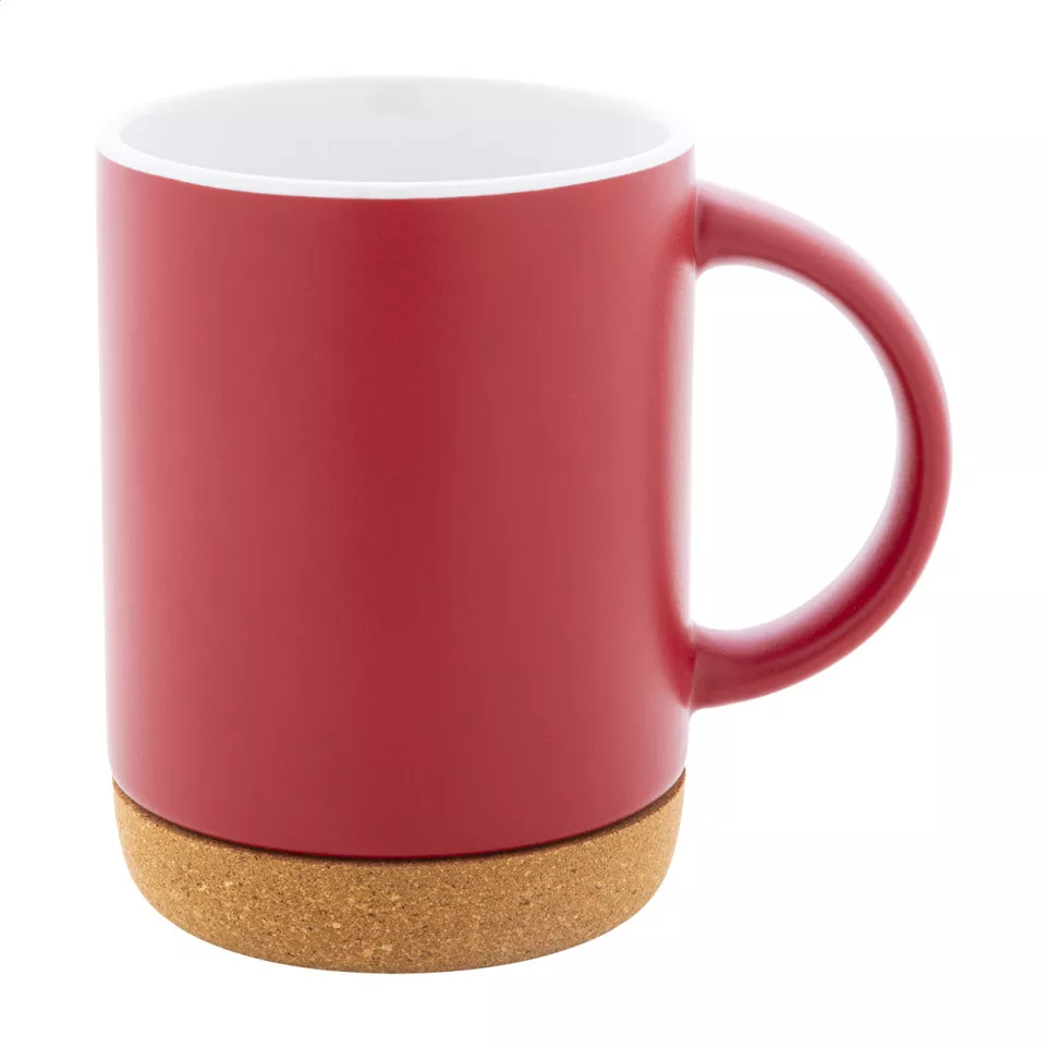 Koberg red white mug 